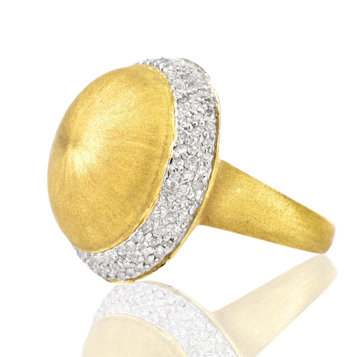 Diamond and 14K Gold Ring