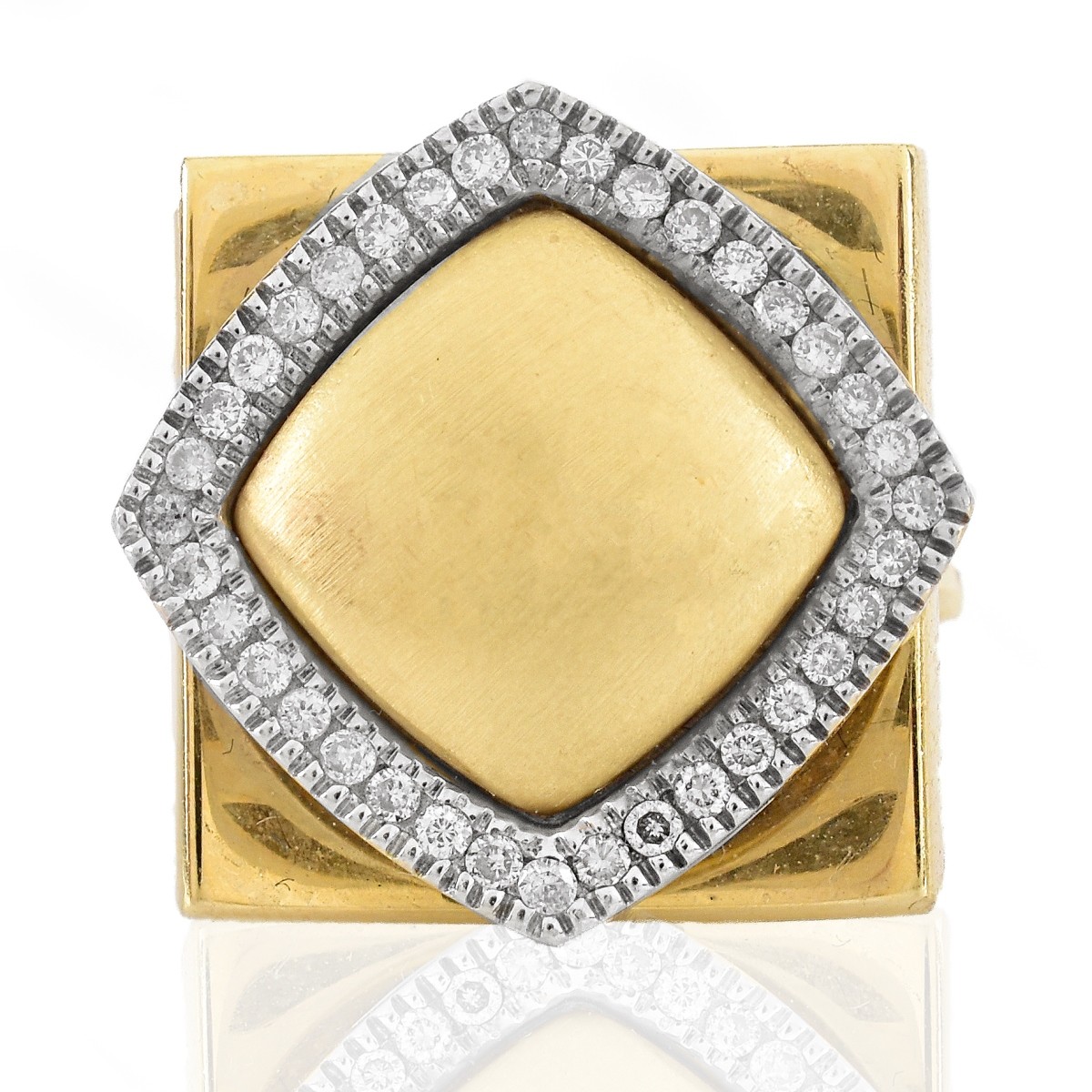 Diamond and 14K Gold Ring