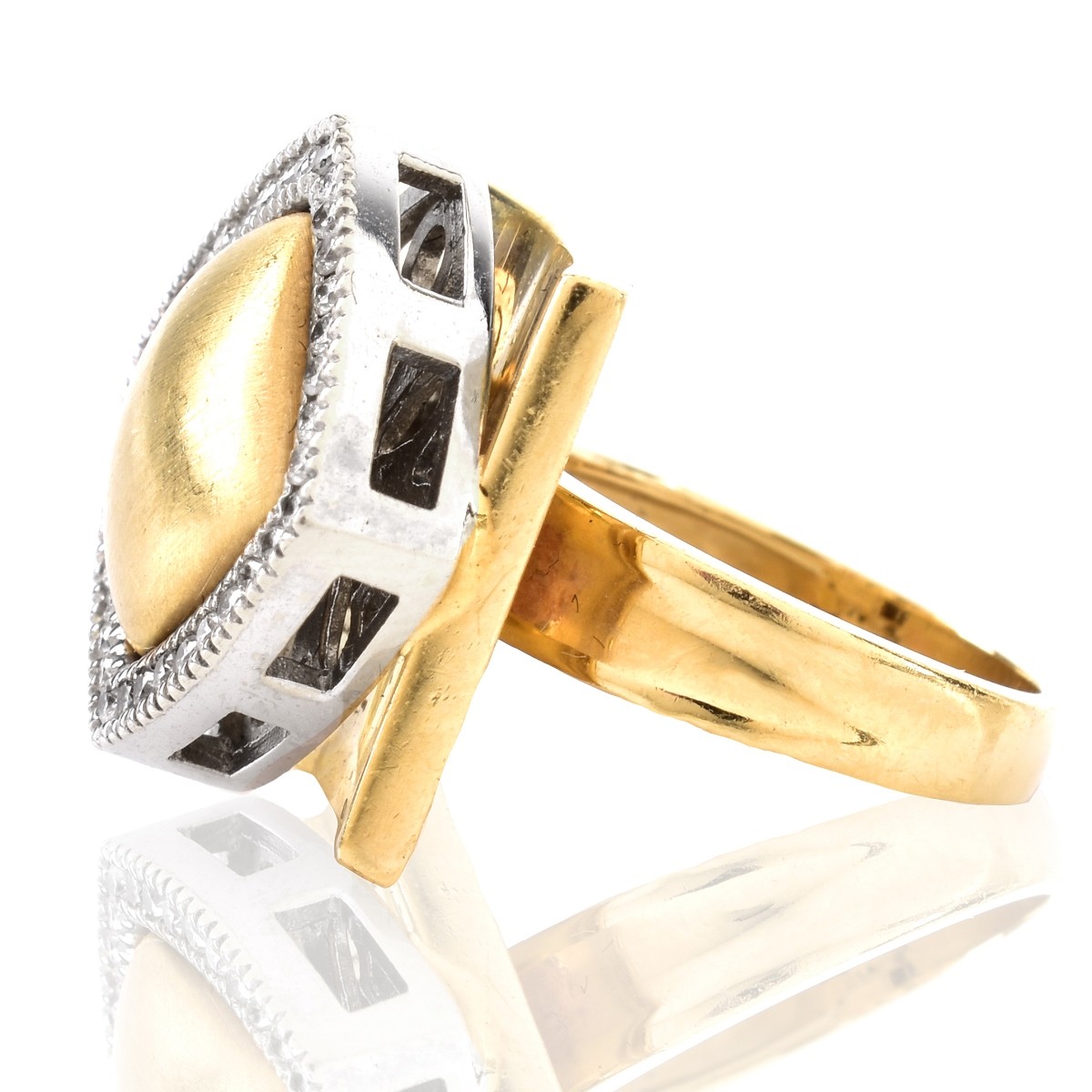 Diamond and 14K Gold Ring