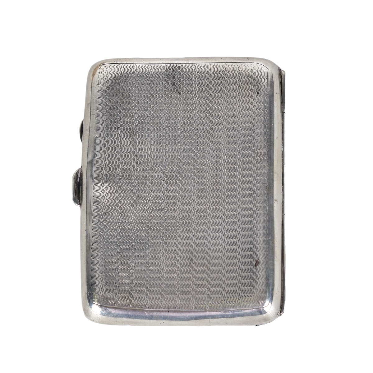 English Sterling and Enamel Cigarette Case