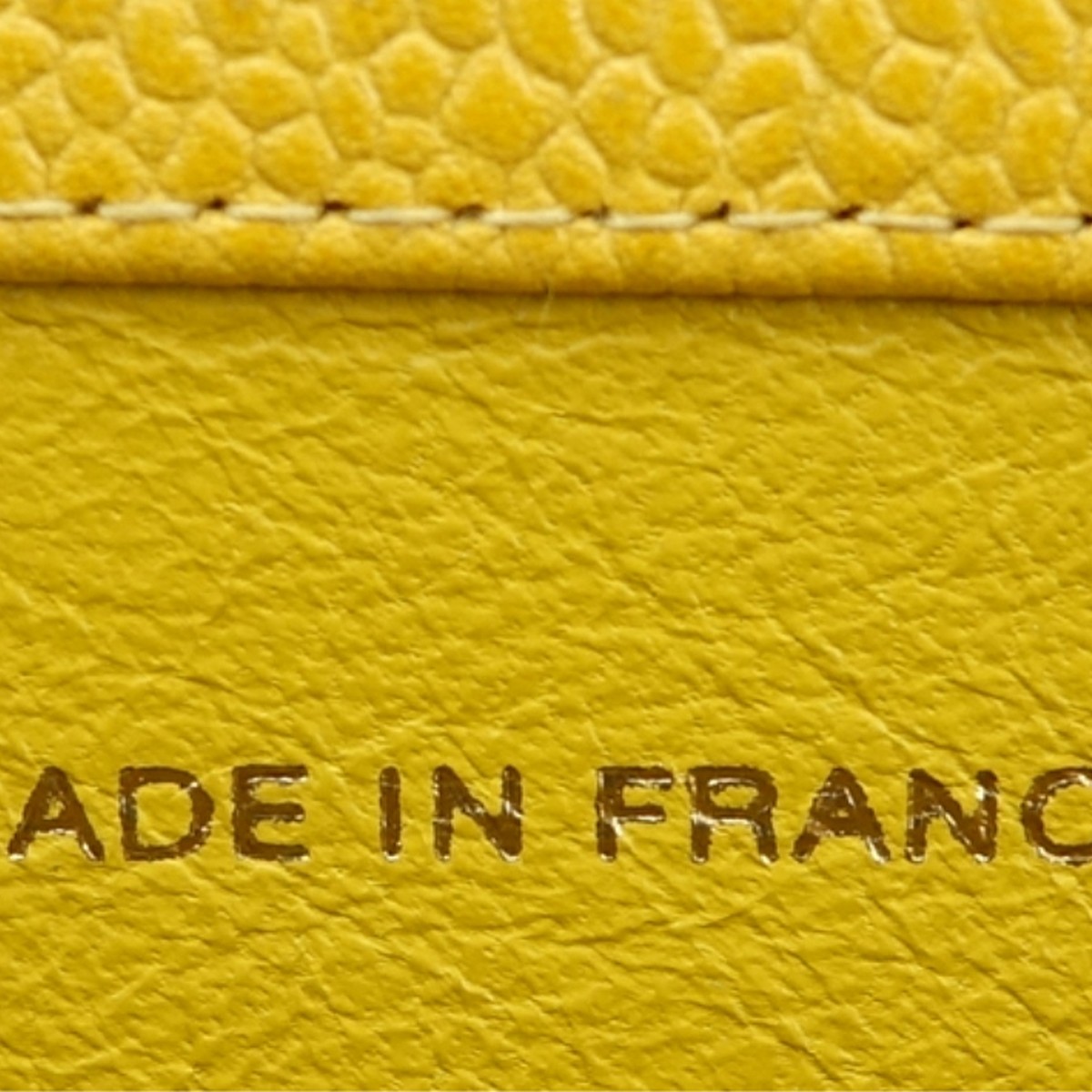 Chanel Yellow Caviar Leather Vintage Tote