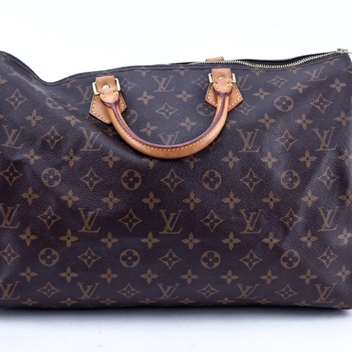 Louis Vuitton Brown Monogram Speedy 40 Tote