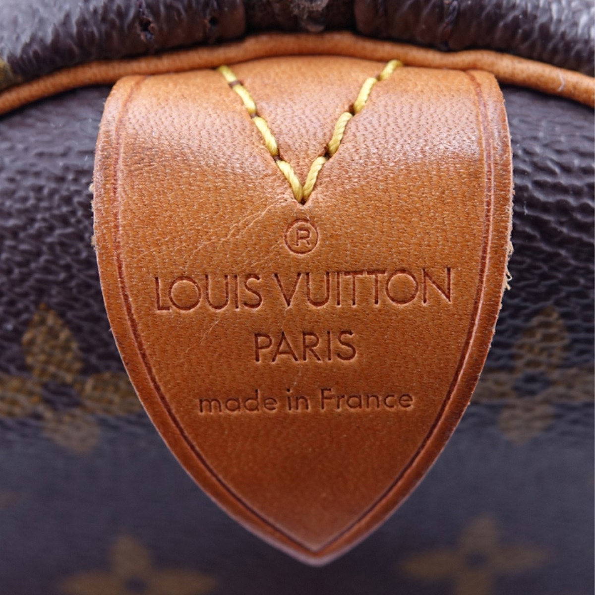 Louis Vuitton Brown Monogram Speedy 35 Tote