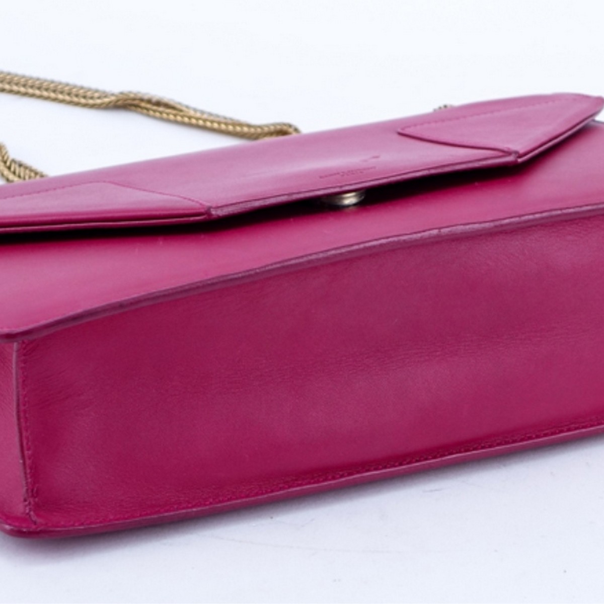 Saint Laurent Fuschia Leather Betty Handbag