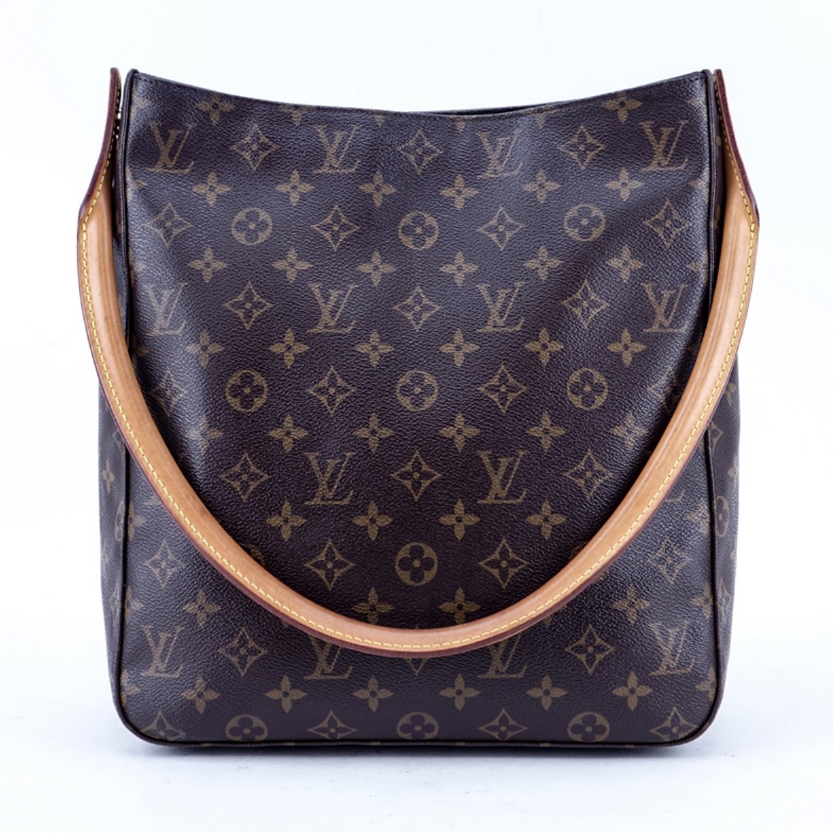 Louis Vuitton Brown Monogram Looping GM Handbag