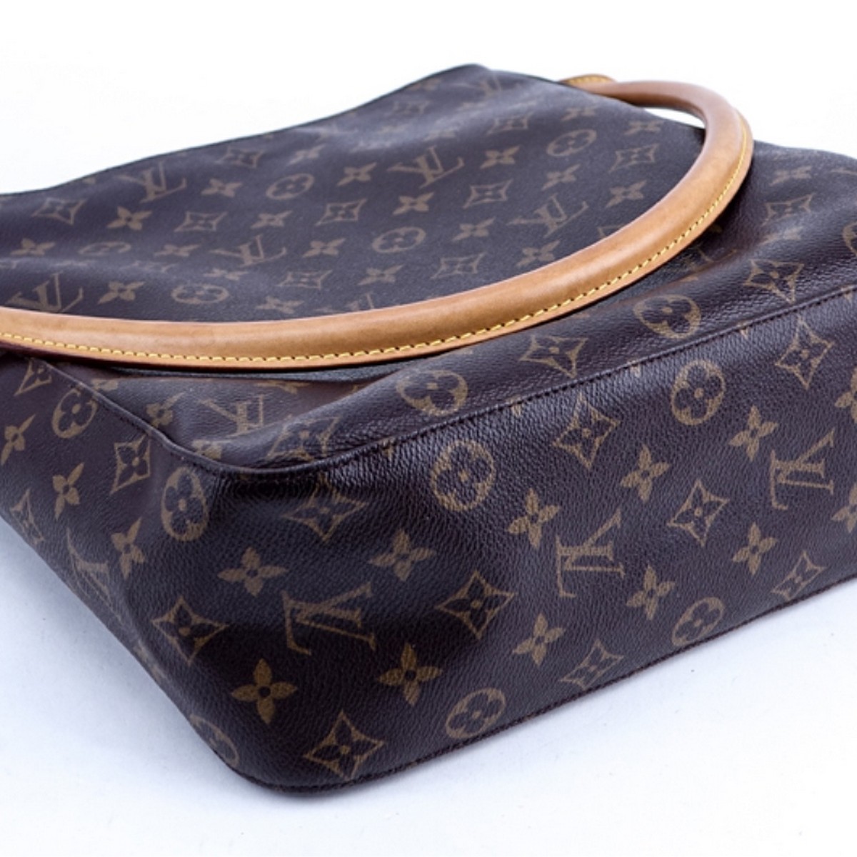 Louis Vuitton Brown Monogram Looping GM Handbag