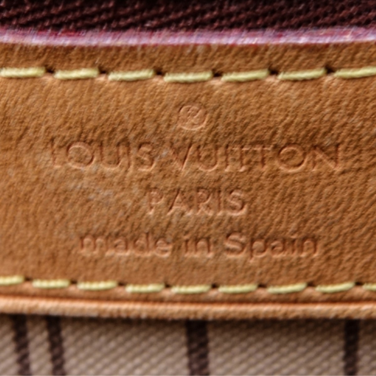 Louis Vuitton Brown Monogram Neverfull MM Handbag