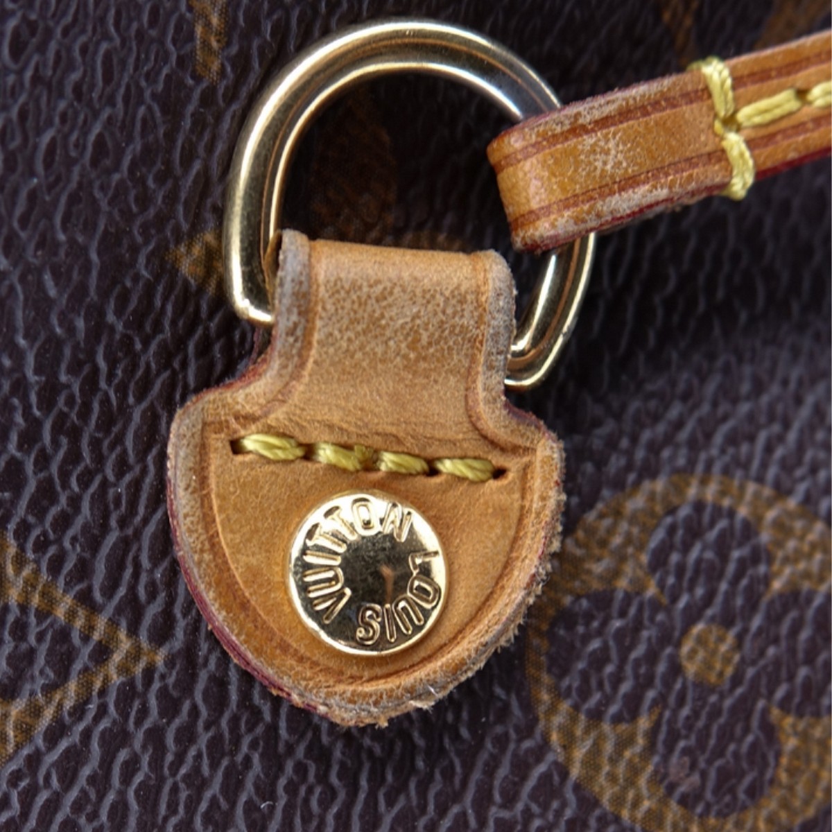 Louis Vuitton Brown Monogram Neverfull MM Handbag