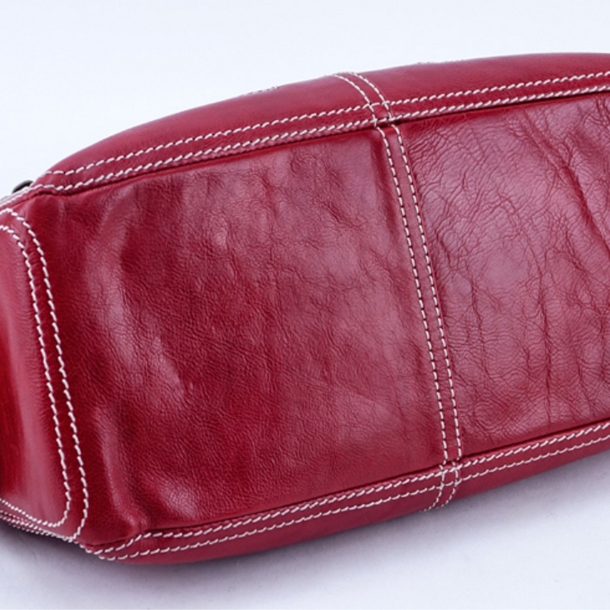 Celine Red Soft/Quilted Leather Boogie Bag