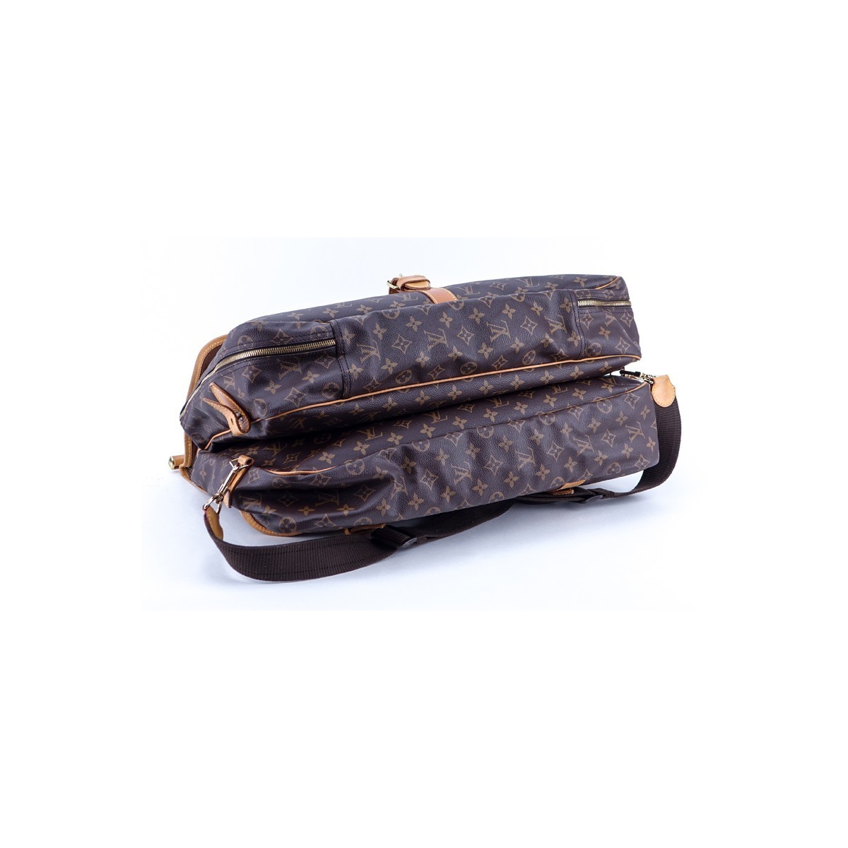 Louis Vuitton Brown Monogram Sac Chasse Luggage