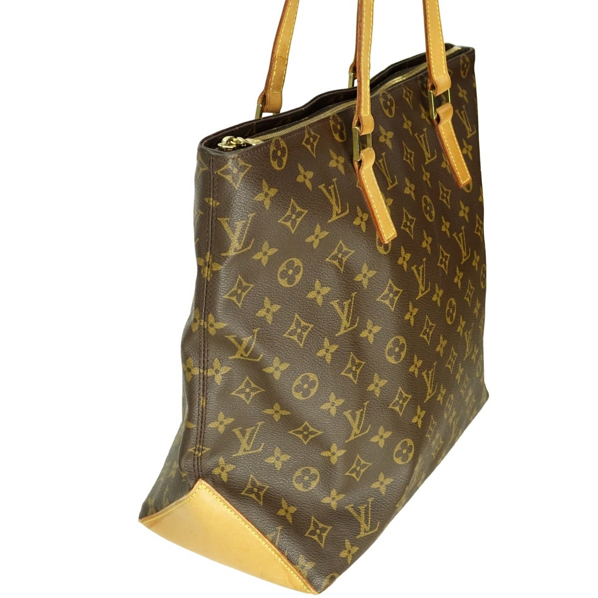 Louis Vuitton Brown Monogram Canvas Cabas Mezzo