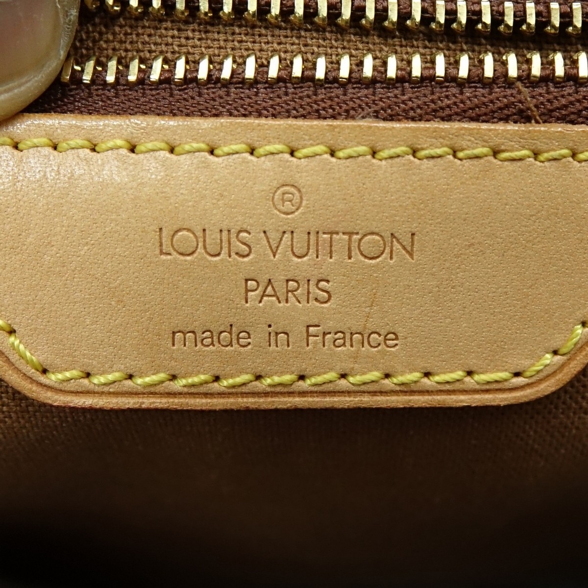 Louis Vuitton Brown Monogram Canvas Cabas Mezzo