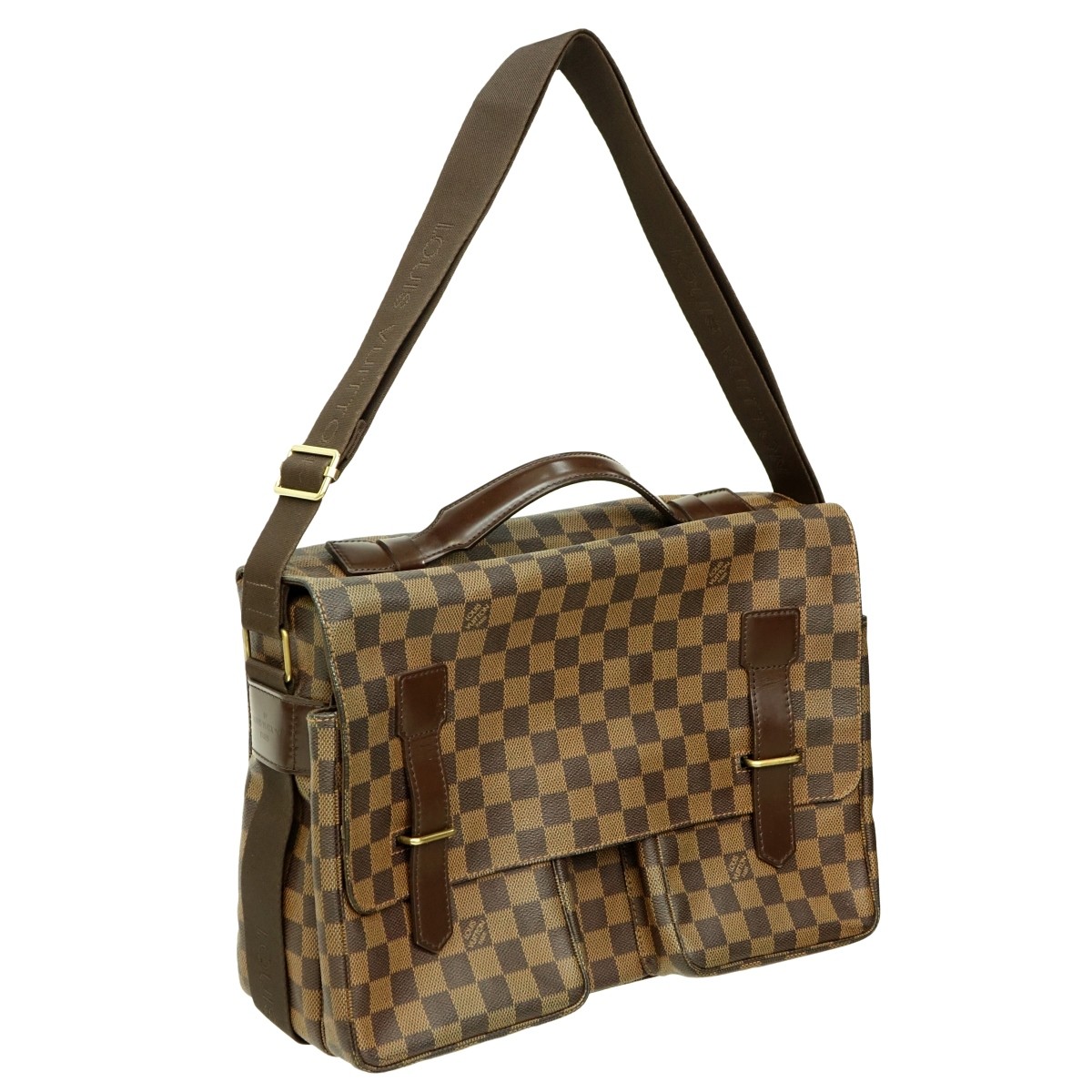 Louis Vuitton Brown Daumier Ebene Broadway Satchel