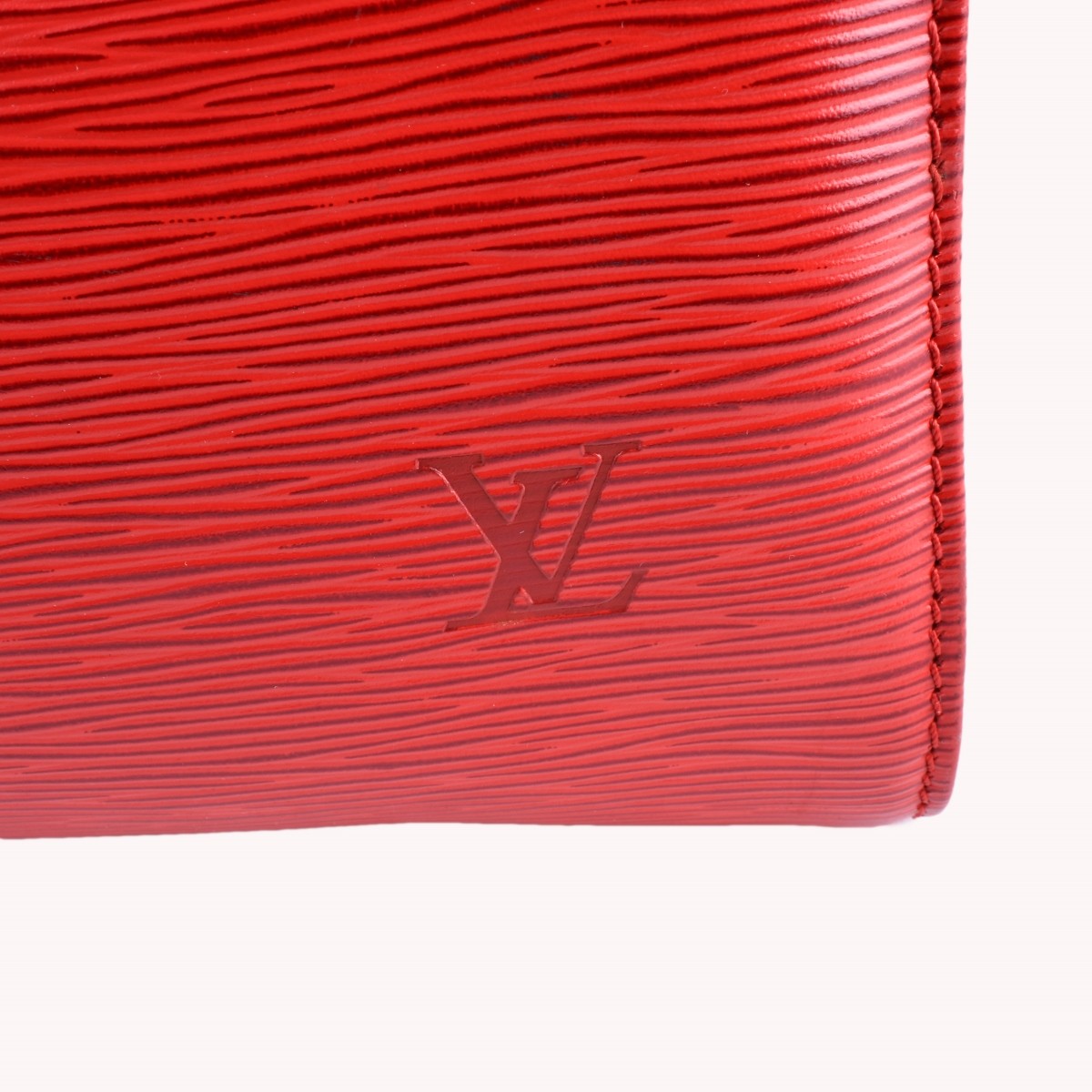 Louis Vuitton Red Epi Leather Speedy 30 Bag