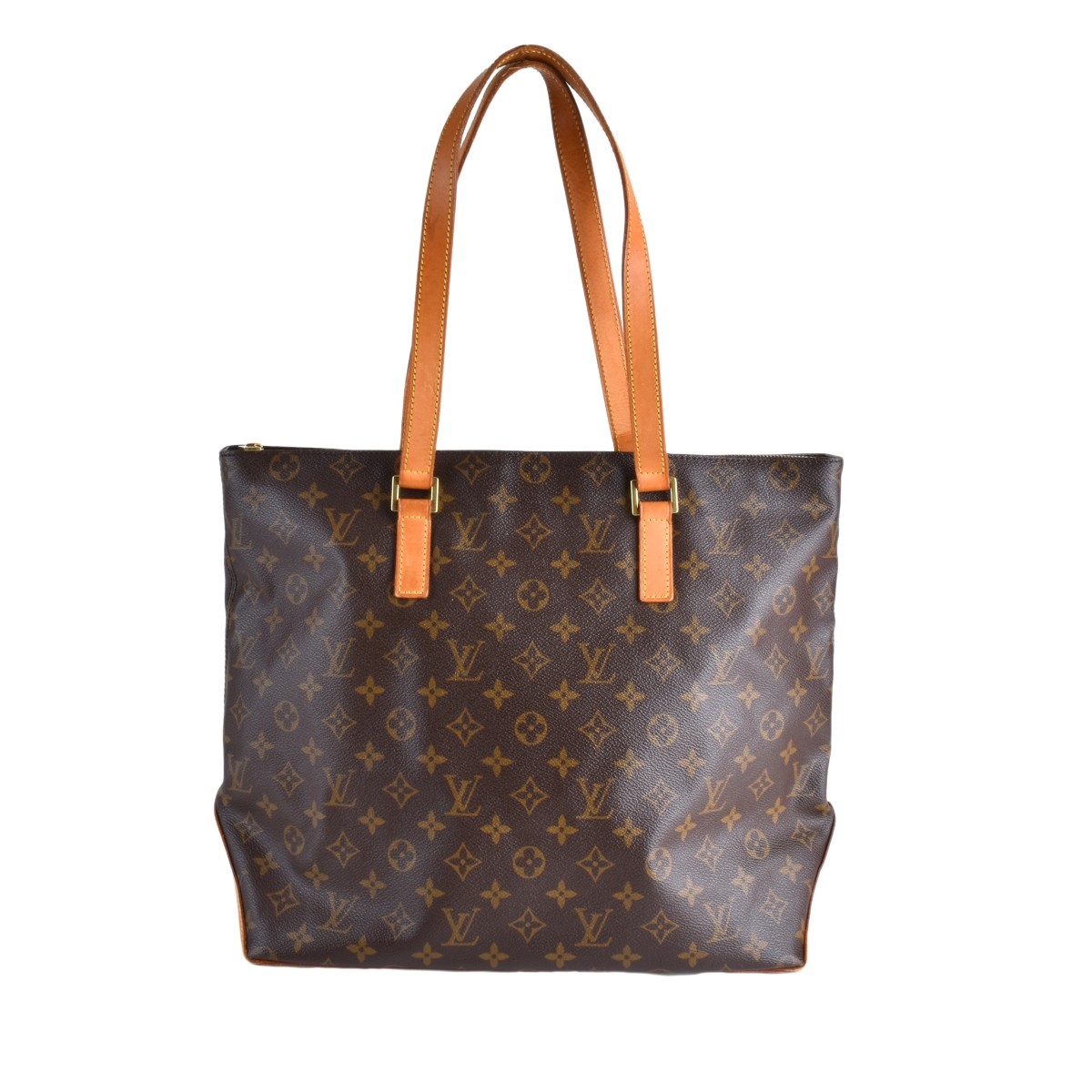 Louis Vuitton Brown Monogram Cabas Mezzo Tote