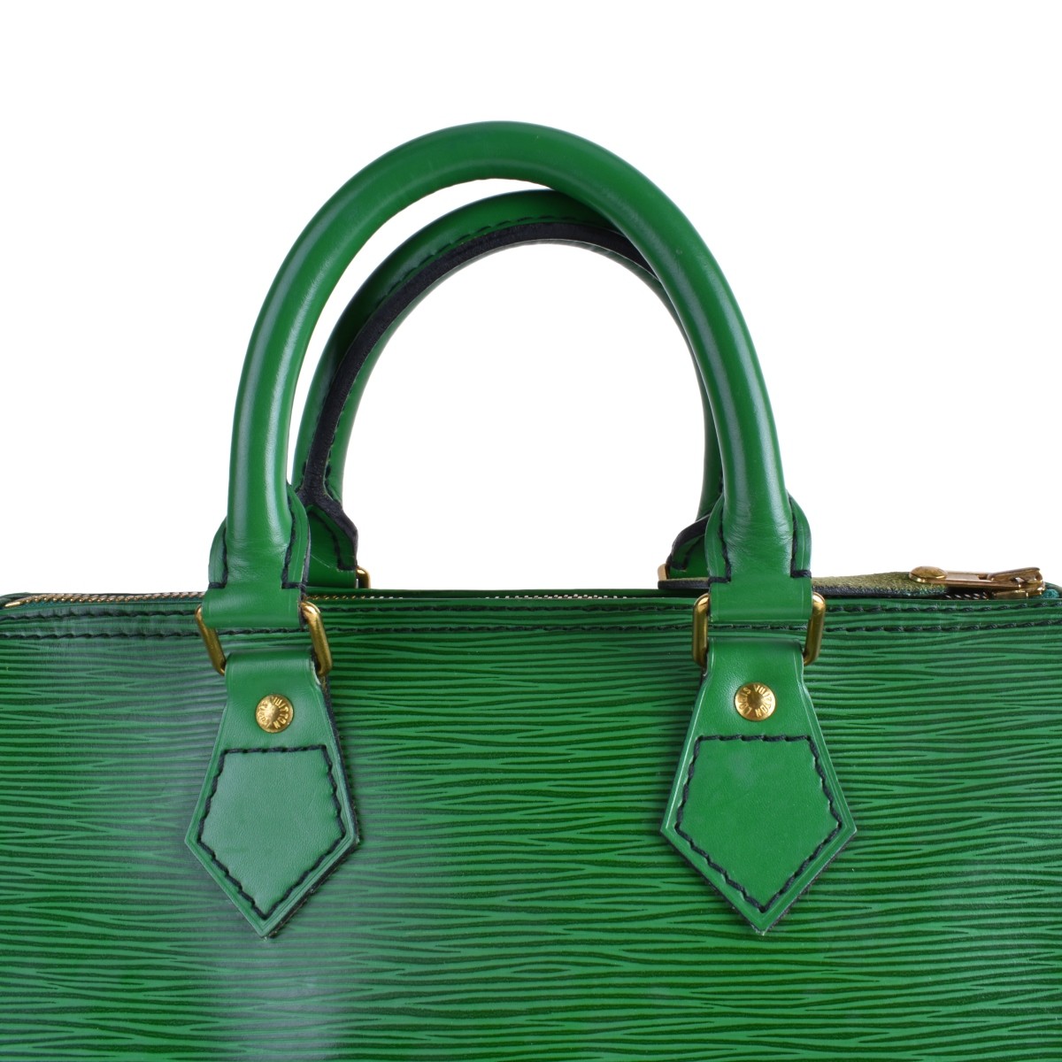 Louis Vuitton Green Epi Leather Speedy 25 Bag