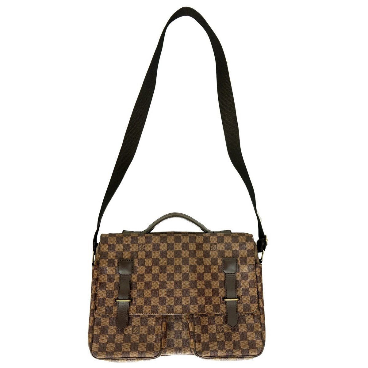 Louis Vuitton Brown Damier Ebene Broadway Satchel