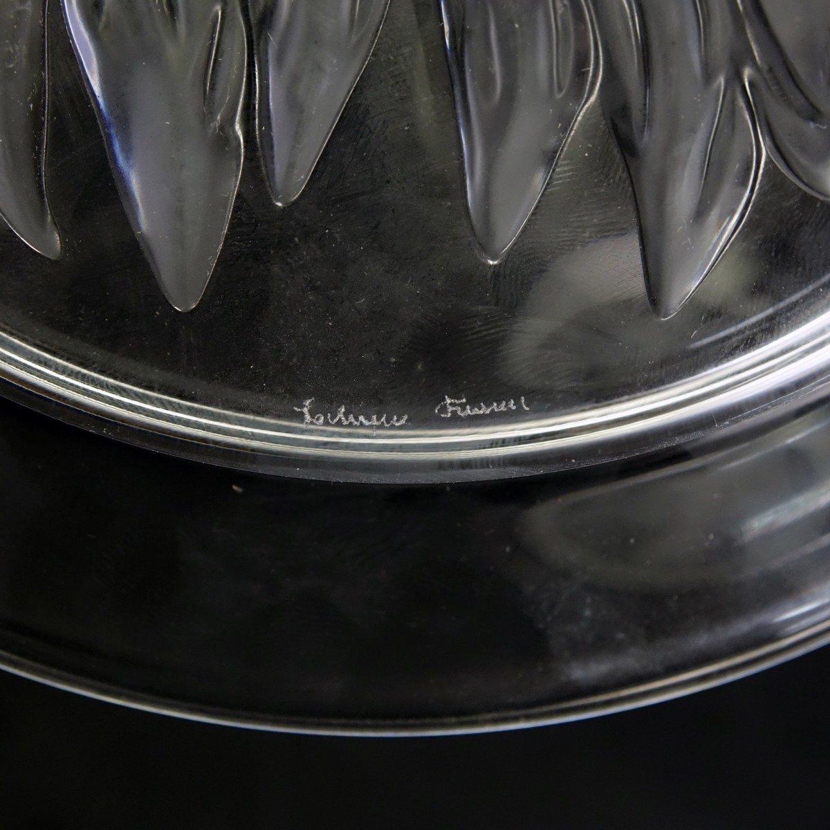 Three (3) Lalique Crystal Annual Plates