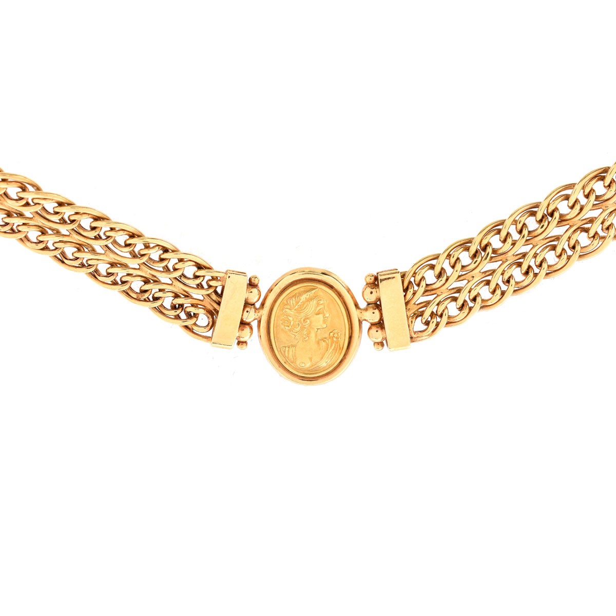 Vintage Italian 18K Gold Necklace