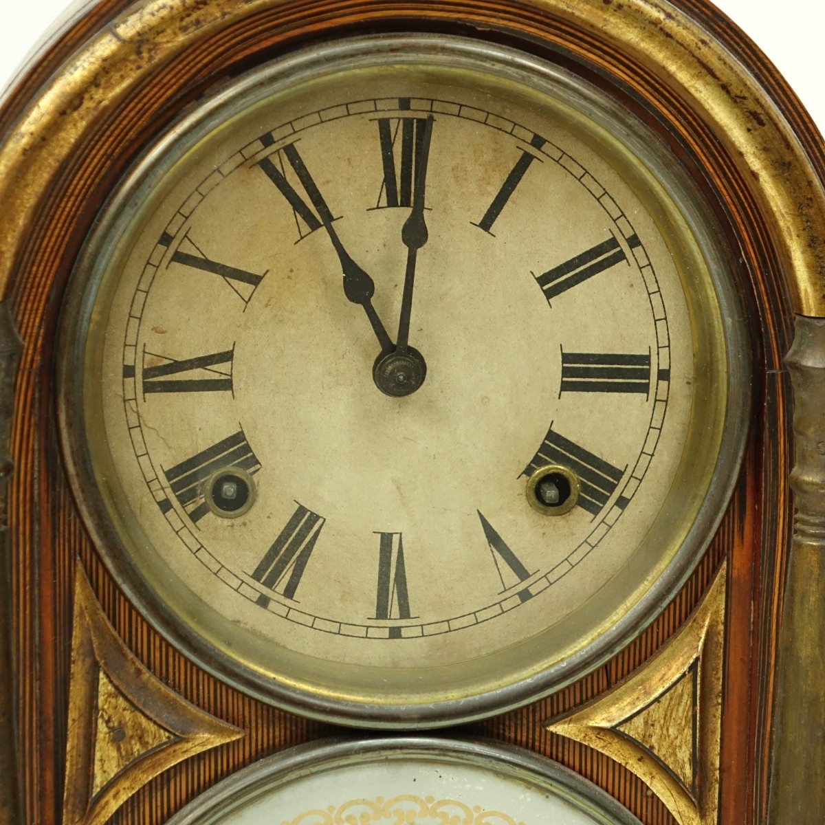 Vintage Japanese Hayashi Wooden Mantle Clock