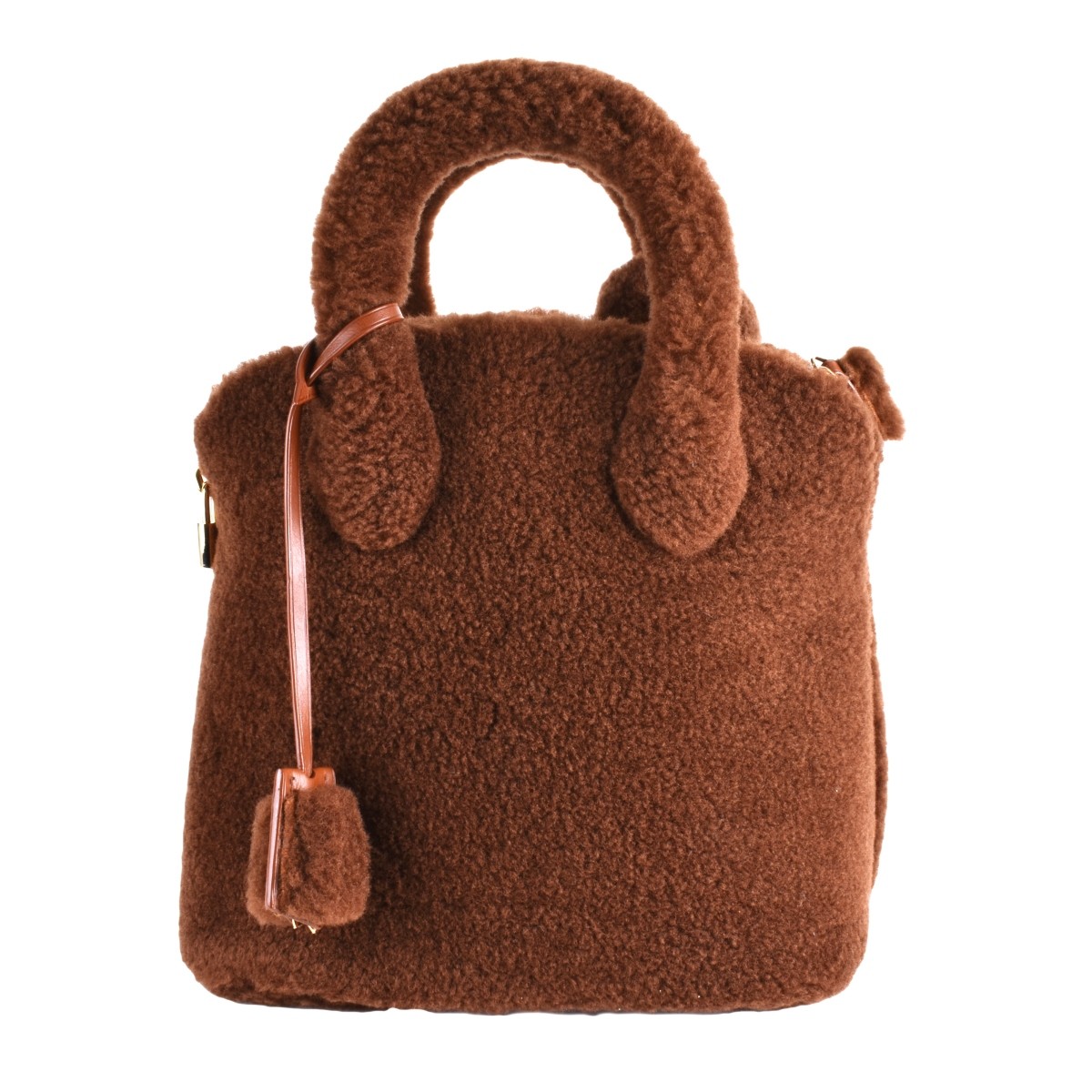 Louis Vuitton Brown Lockit Shearling Pulsion