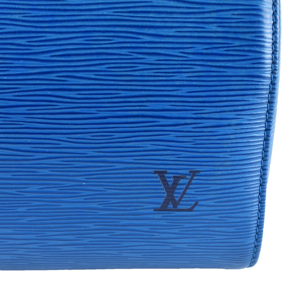 Louis Vuitton Blue Epi Leather Speedy 25 Bag