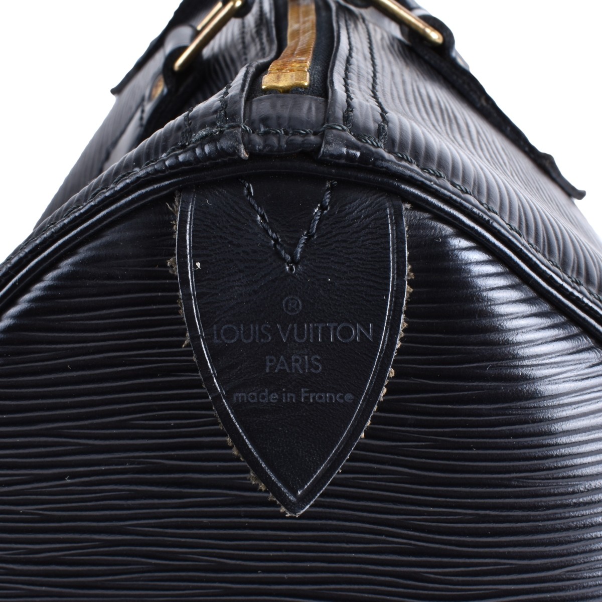 Louis Vuitton Black Epi Leather Speedy 30 Bag