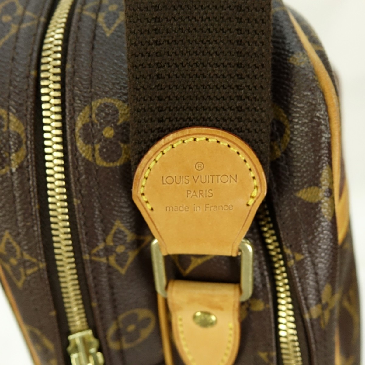 Louis Vuitton Brown Monogram Reporter GM