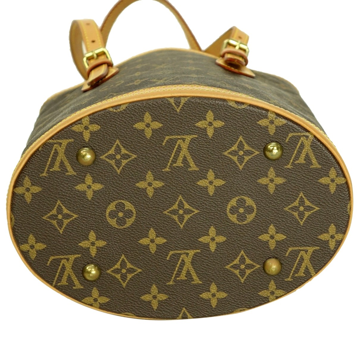 Louis Vuitton Brown Monogram Bucket PM Bag