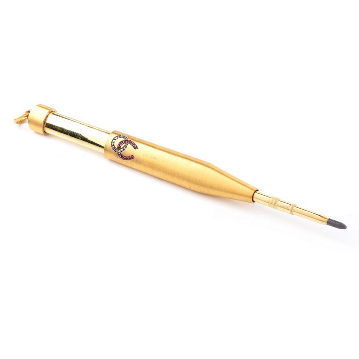 Antique 18K Gold Pendant Mechanical Pencil