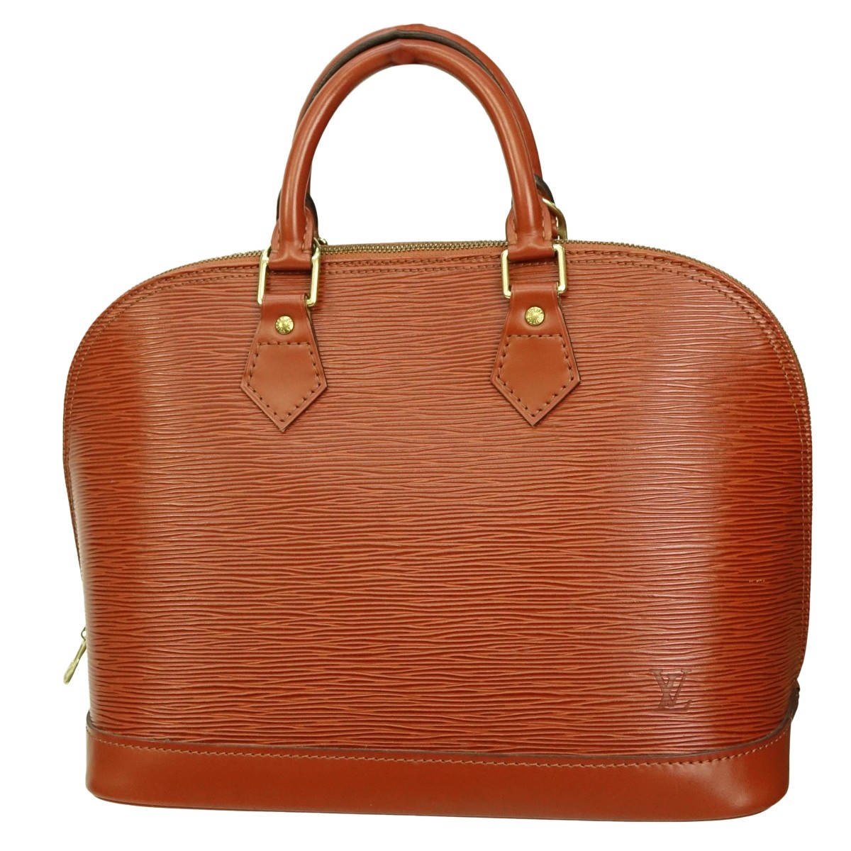 Louis Vuitton Tan Epi Leather Alma PM Bag | Kodner Auctions