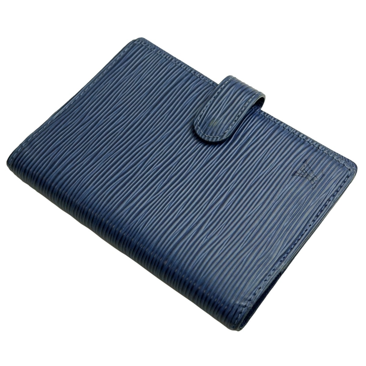 Louis Vuitton Myrtille Blue Epi Agenda Cover