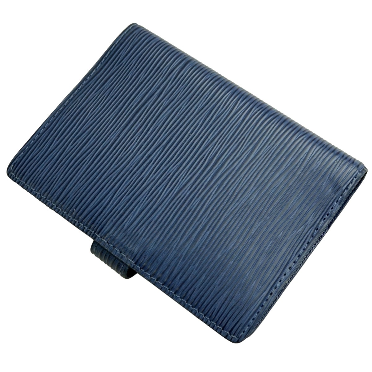 Louis Vuitton Myrtille Blue Epi Agenda Cover