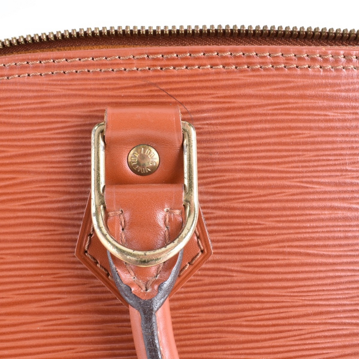 Louis Vuitton Tan Epi Leather Alma PM Bag