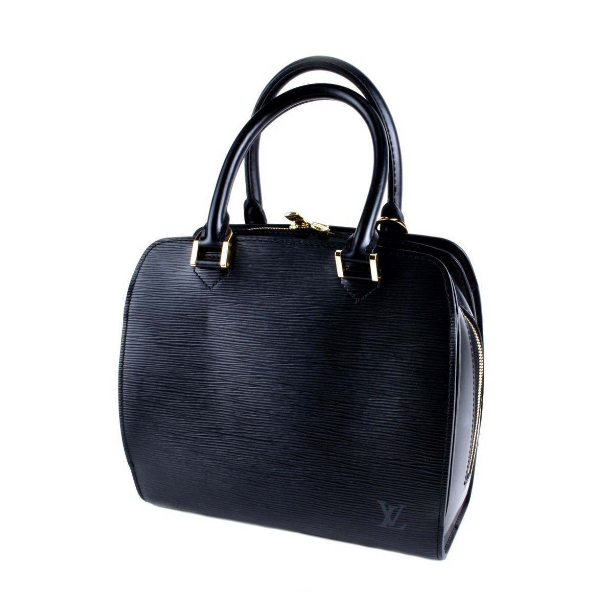 Louis Vuitton Black Epi Leather Pont-Neuf Handbag