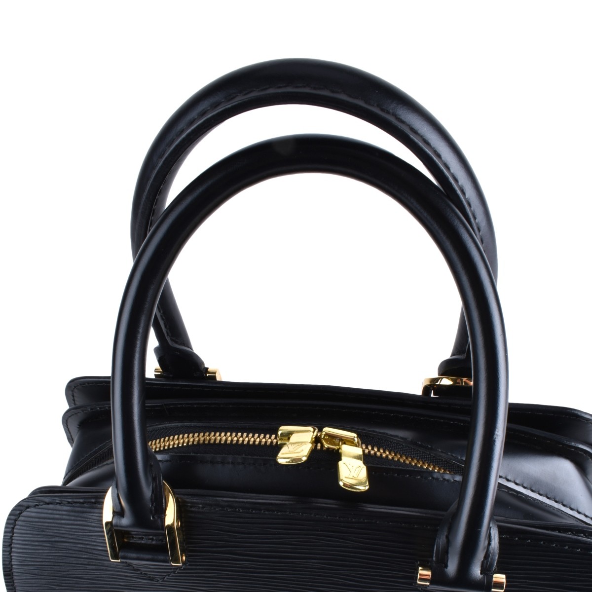 Louis Vuitton Black Epi Leather Pont-Neuf Handbag