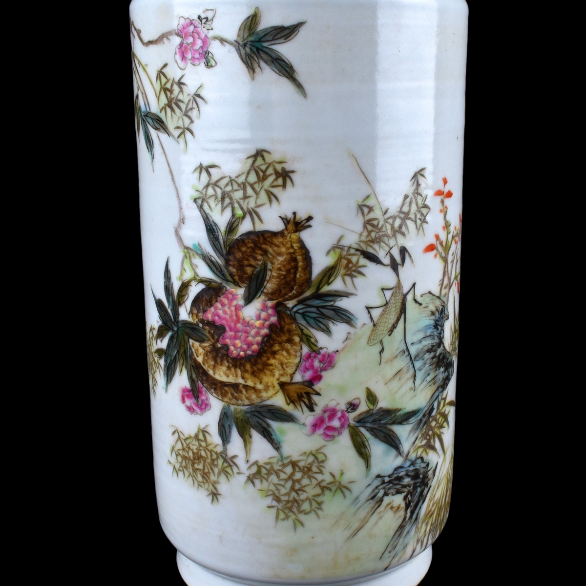 Chinese Famille Vert Porcelain Vase