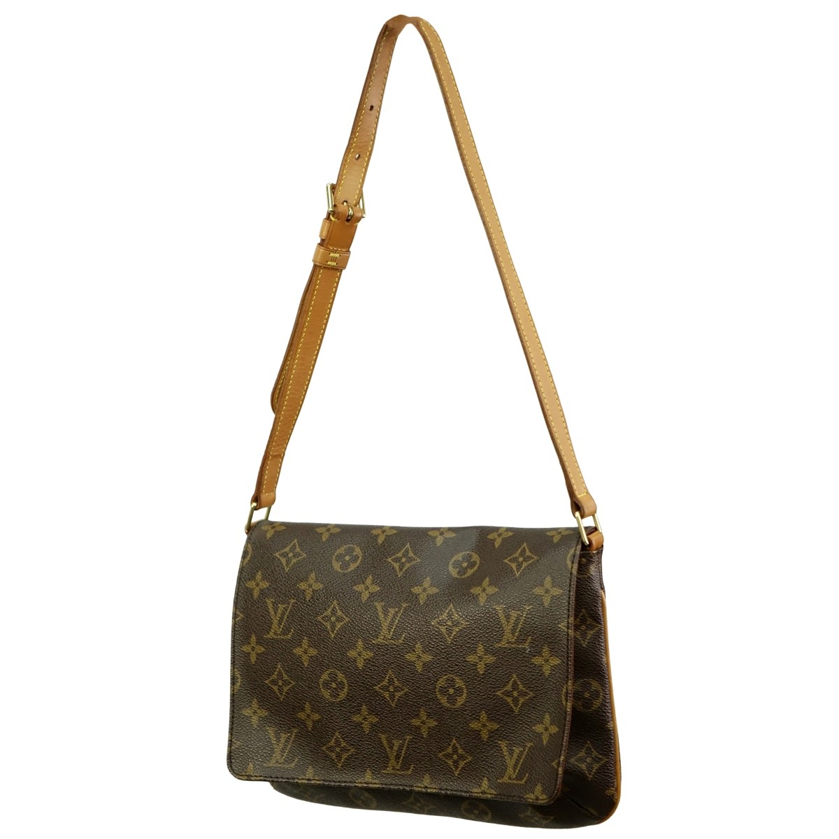 Louis Vuitton Brown Canvas Monogram Musette Tango