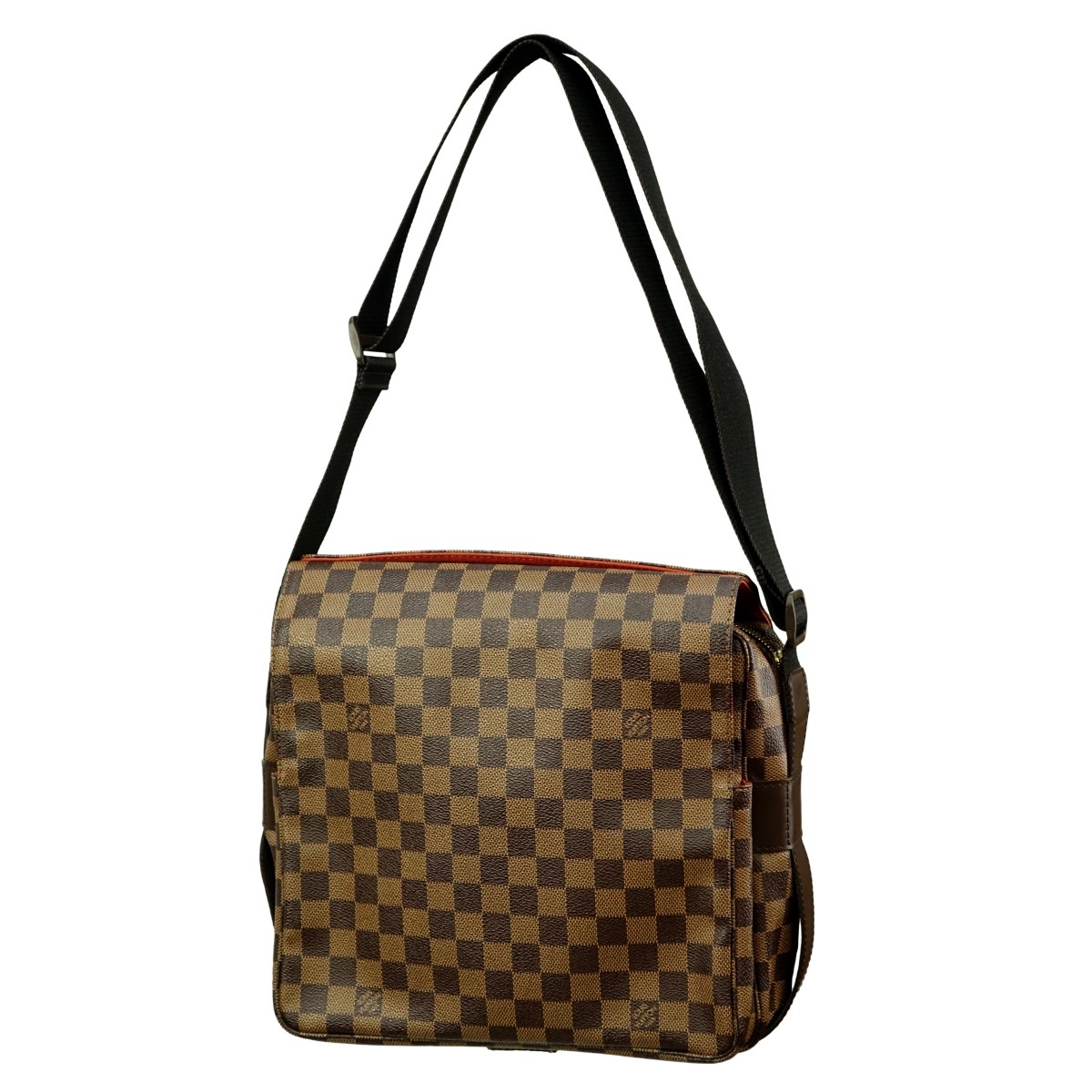 Louis Vuitton Brown Canvas Damier Ebene Naviglio