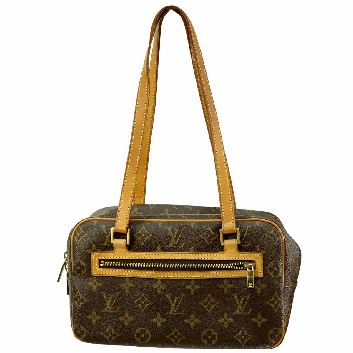 Louis Vuitton Brown Canvas Monogram Cite MM Bag