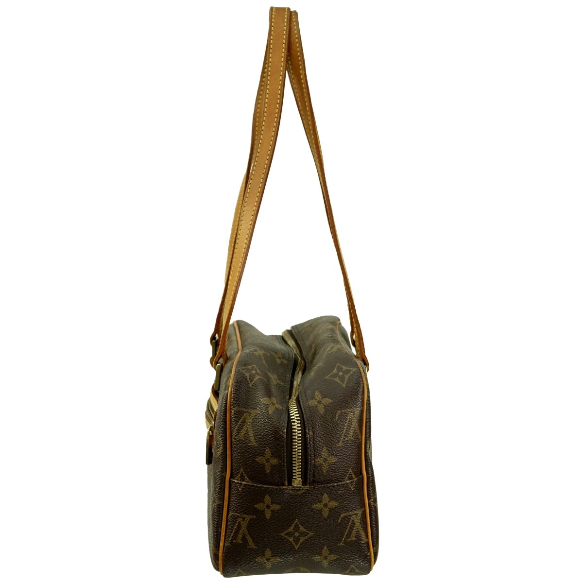 Louis Vuitton Brown Canvas Monogram Cite MM Bag