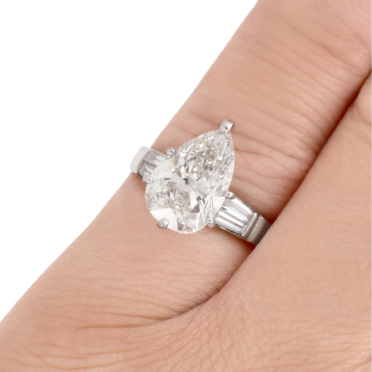 GIA Certified 3.06ct Diamond Ring