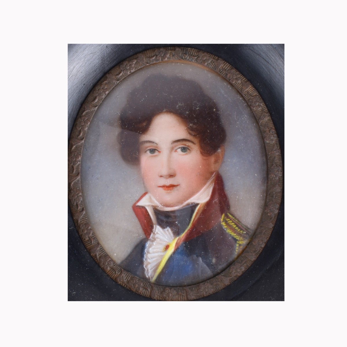 Collection of Five 19/20th C. Miniature Portraits