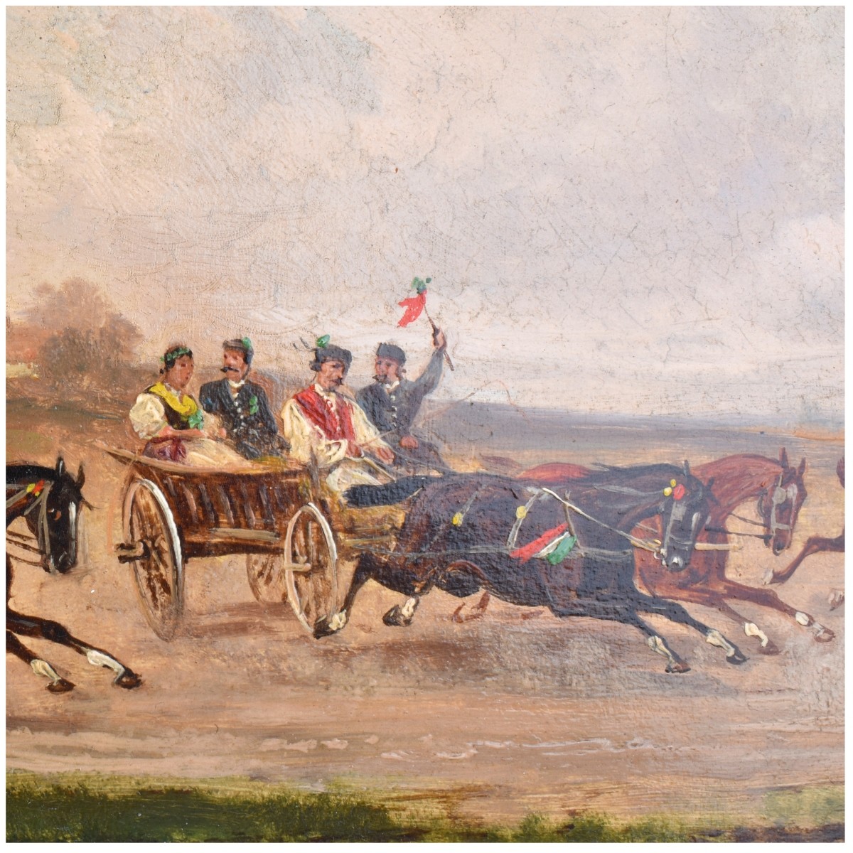 Rudolf Derfla (1838 - 1914) Two Oil on Panels