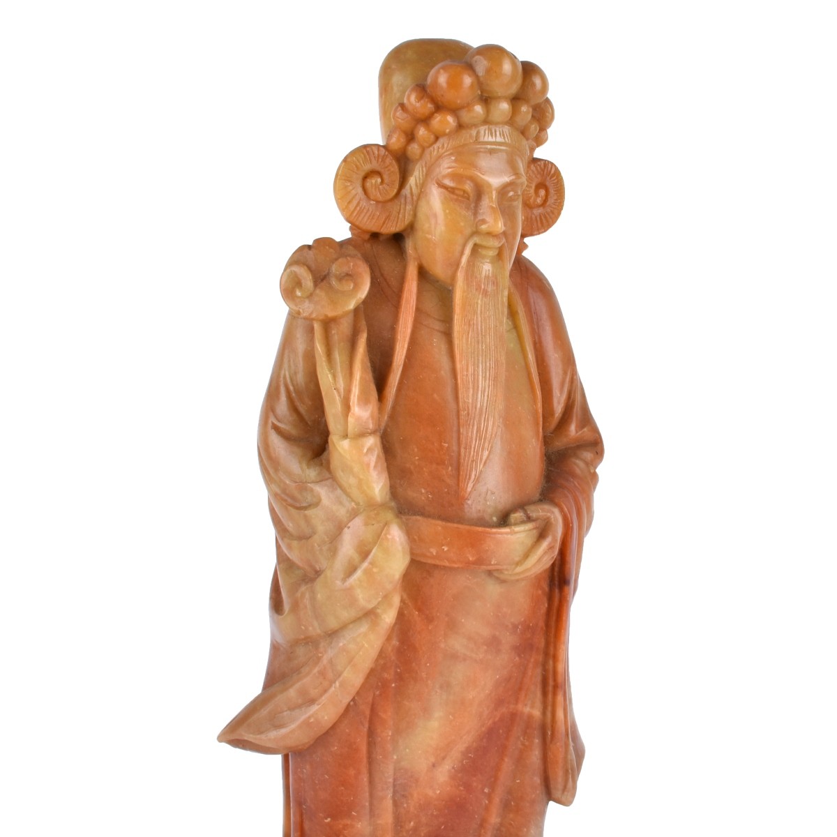 Three Early 20th C Chinese Soapstone Figures