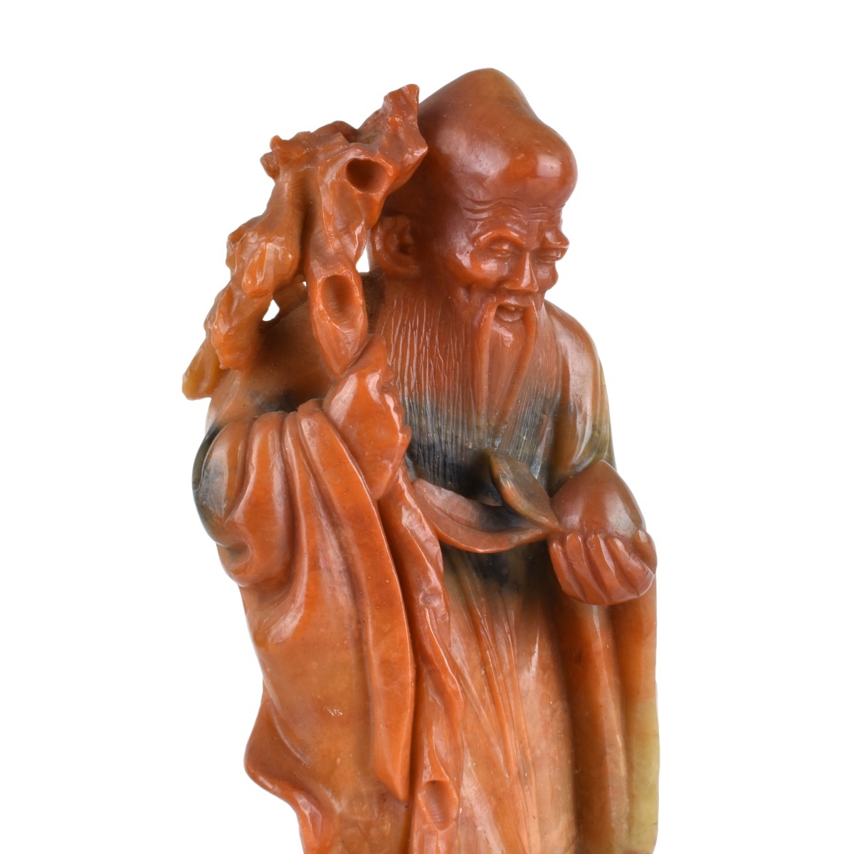 Three Early 20th C Chinese Soapstone Figures