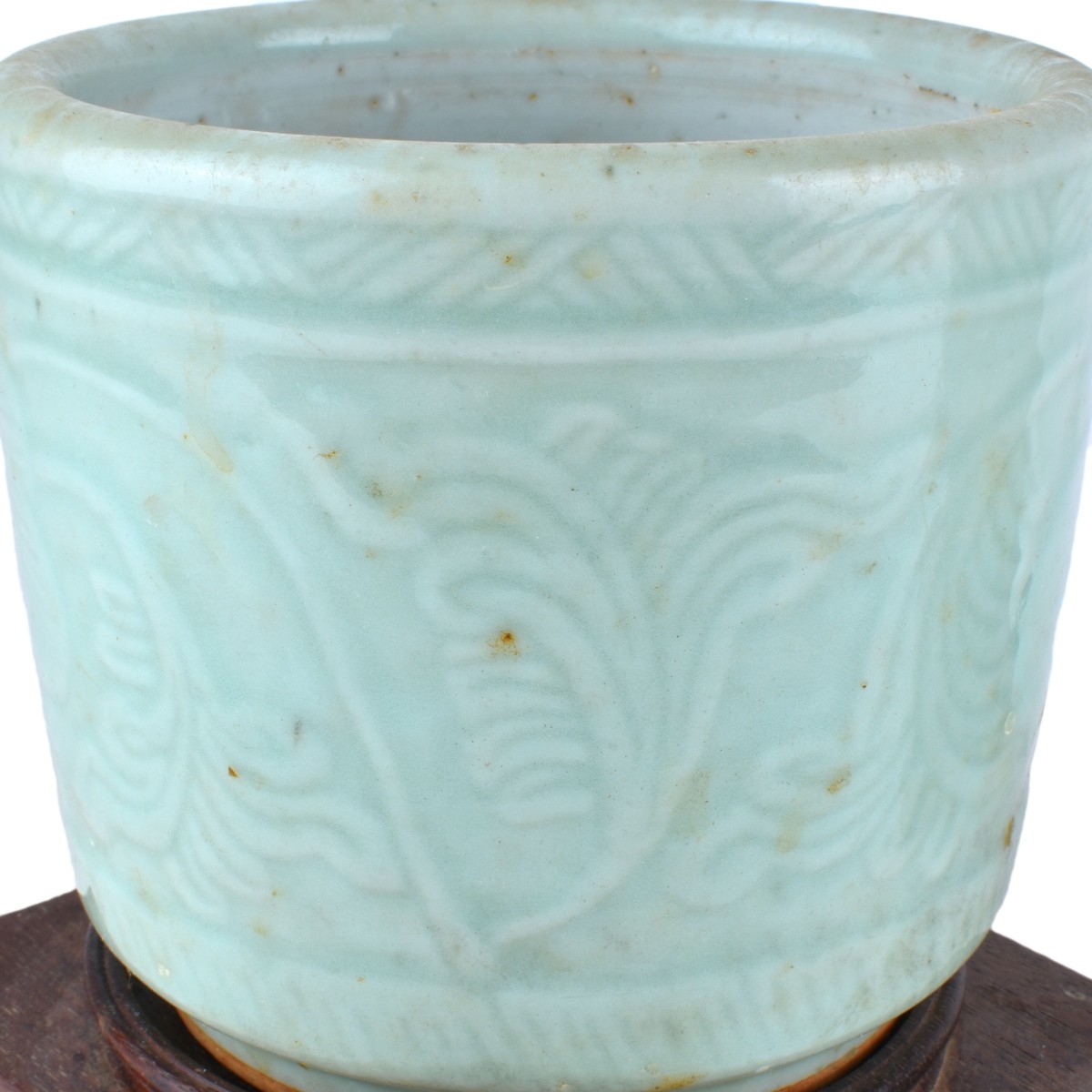 Pair of Chinese Celadon Longquan Style Jars