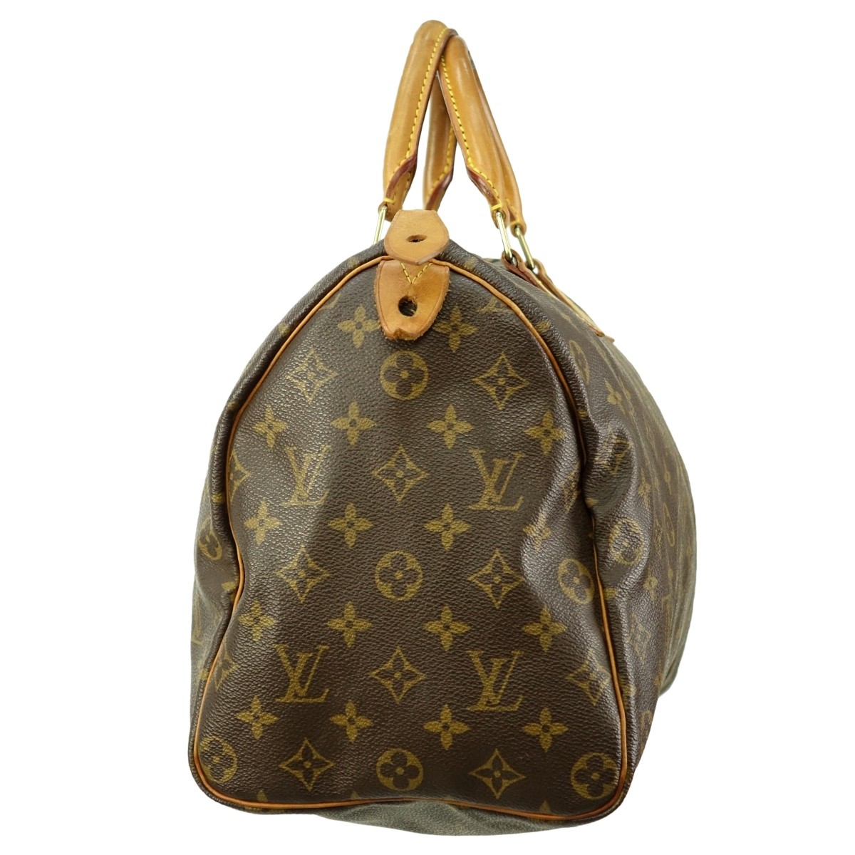 Louis Vuitton Brown Canvas Monogram Speedy 35 Bag