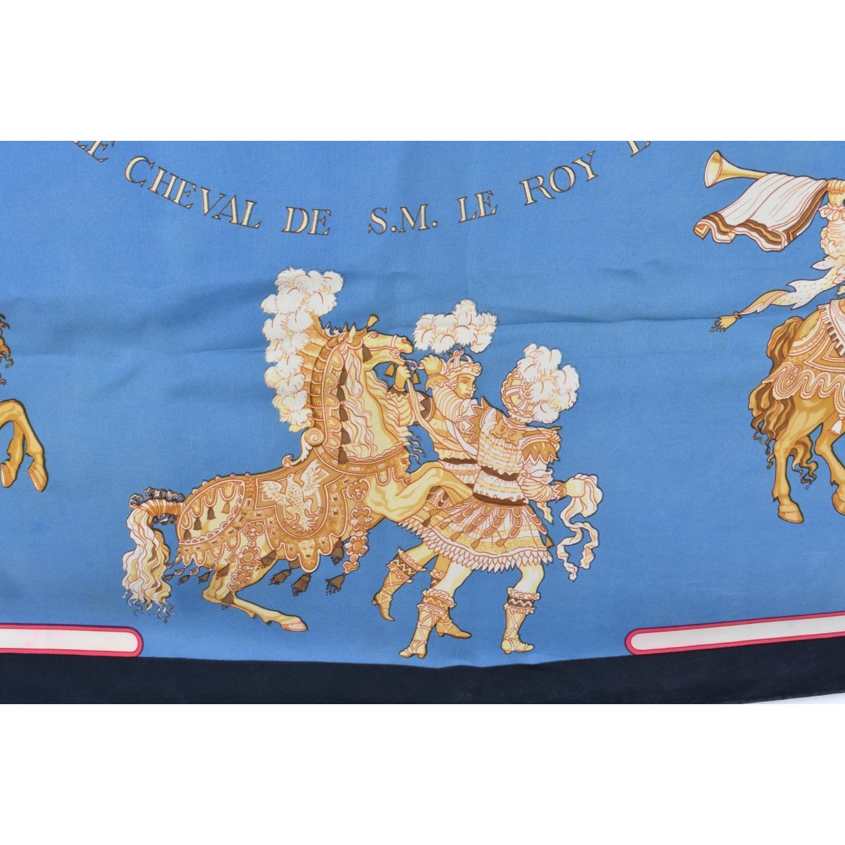 Vintage Hermès Carrousel Silk Scarf