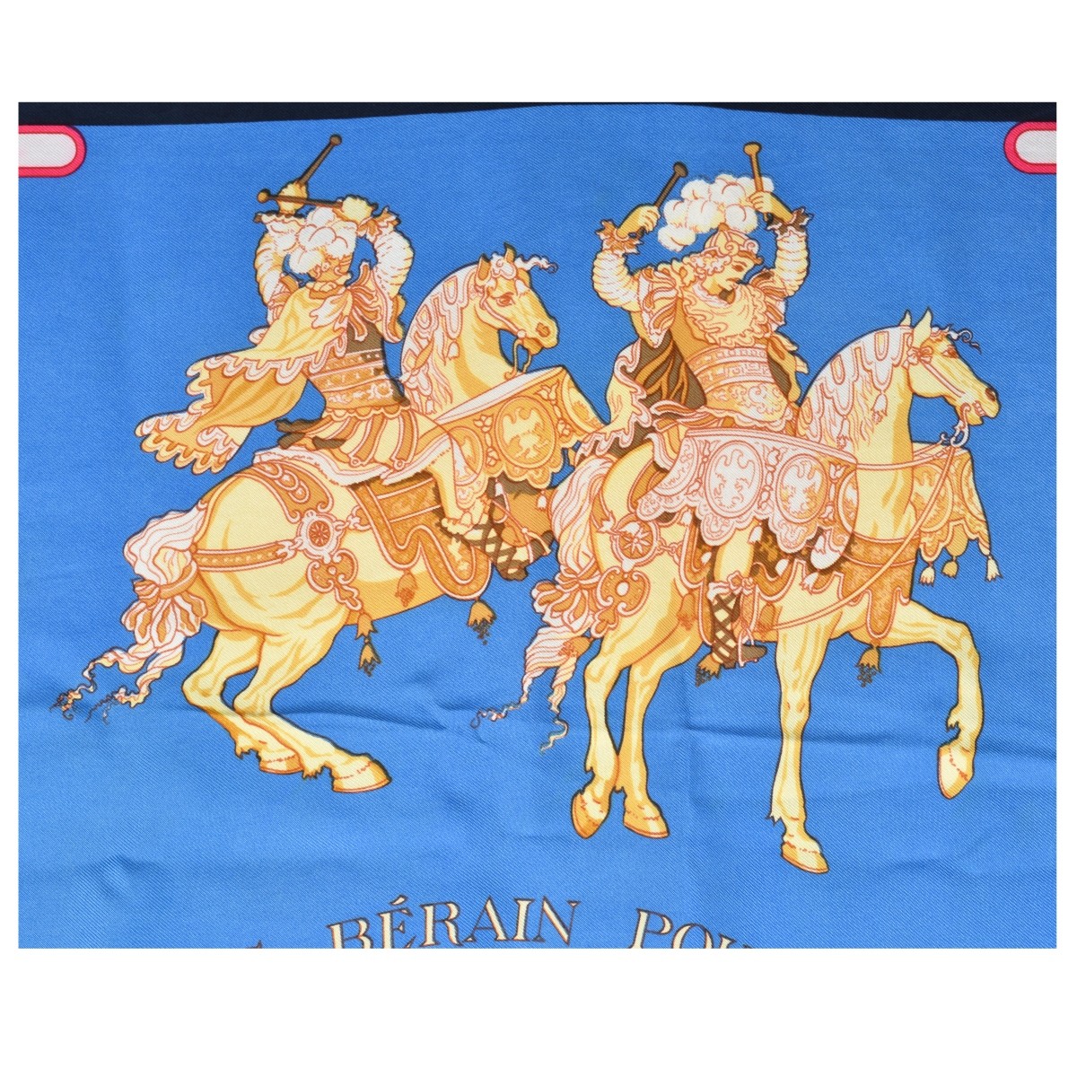 Vintage Hermès Carrousel Silk Scarf